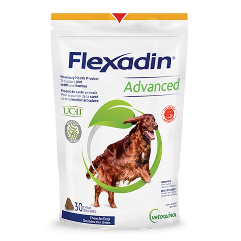 Vetoquinol Flexadin Advanced tabletes locītavām suņiem N30